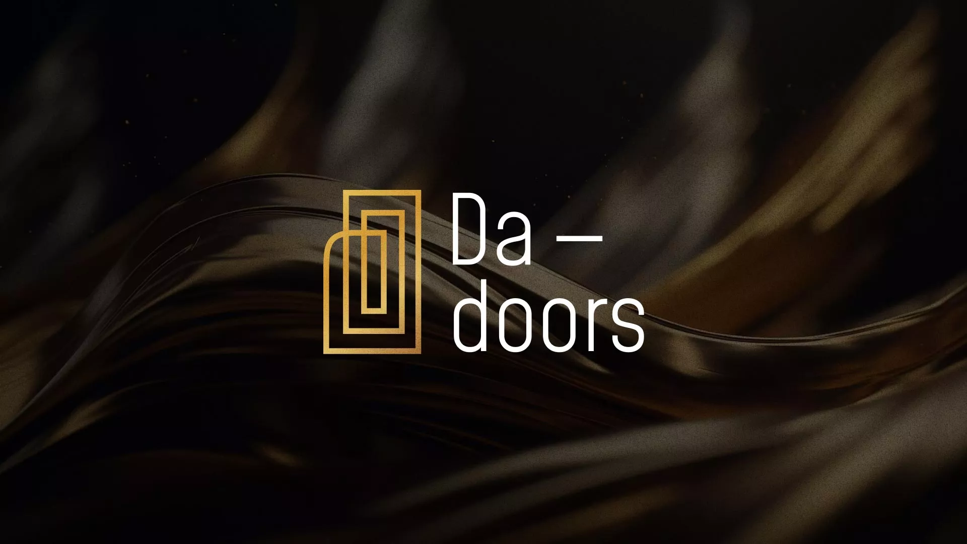 Разработка логотипа для компании «DA-DOORS» в Россоши